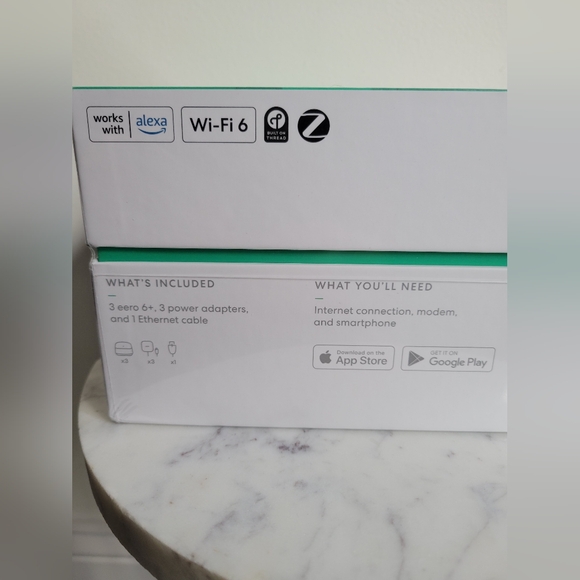 EERO 6+ Dual-Band Mesh Wi-Fi 6 System 3 EERO Units Included BRAND NEW - Picture 3 of 4